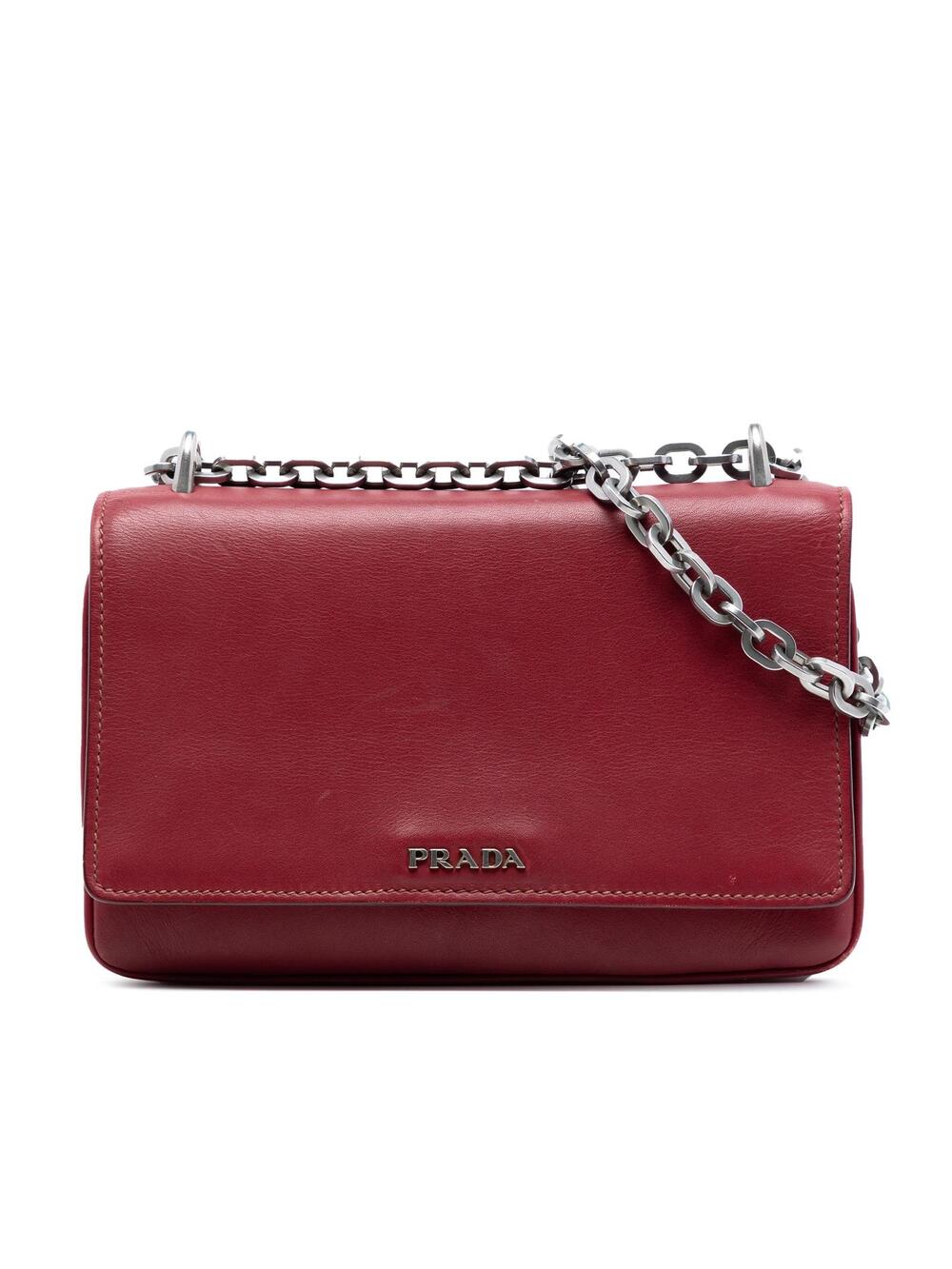 Prada Soft Calf Chain Crossbody Pre- #276468P53B